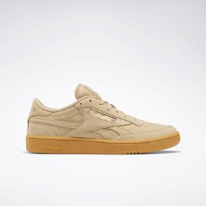 Adidasy Męskie Reebok Club C Revenge Złote Metal PL 84PVMJA